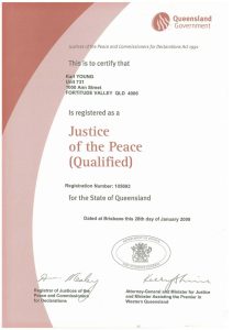 Australian Justice of the Peace